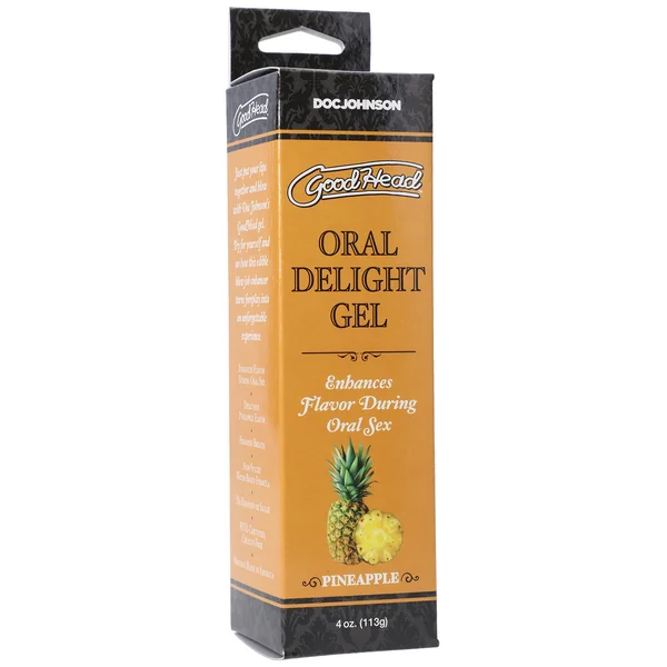 Goodhead - Oral Delight Gel - Pineapple - 4 Oz.