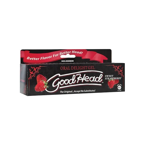 GoodHead Oral Gel – 4 oz Sweet Strawberry