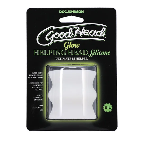 GoodHead Silicone Glow Helping Head - Frost