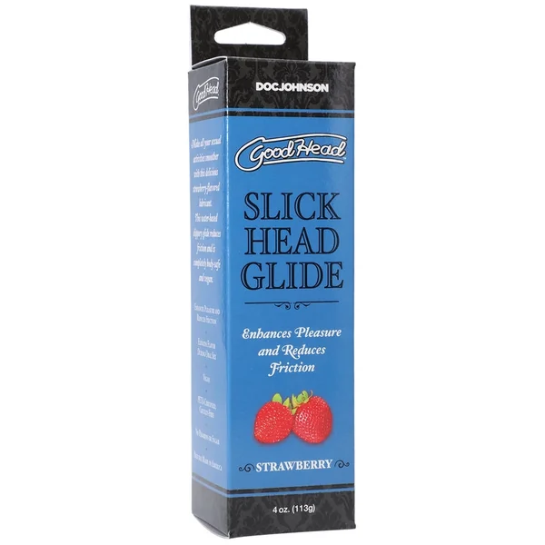 GoodHead™ Slick Head Glide Strawberry by Doc Johnson