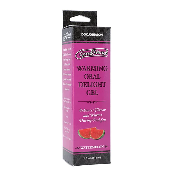 Goodhead Warming Oral Delight Gel - 4 Oz Watermelon