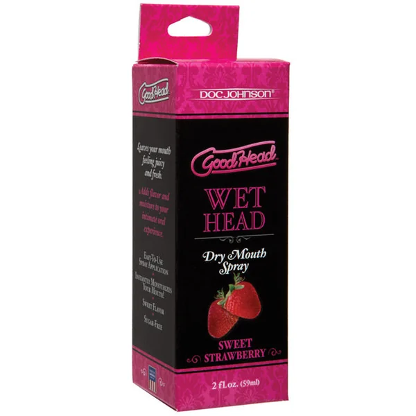 Goodhead Wet Head - 2 Oz Spray Bottle Strawberry
