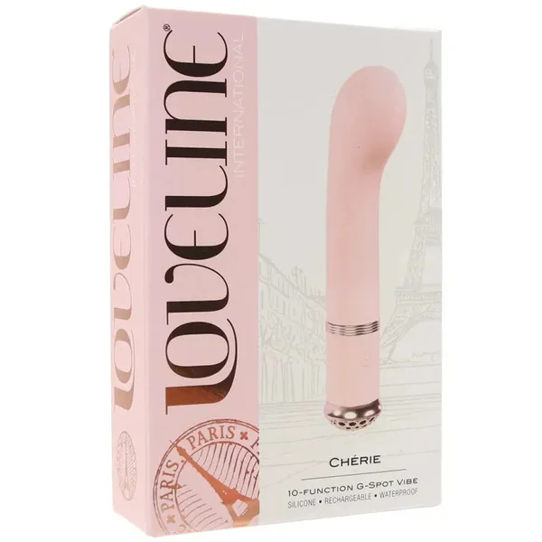 G-Spot Vibrator - Loveline Chérie | Rechargeable, Silicone & 10 Vibration Modes