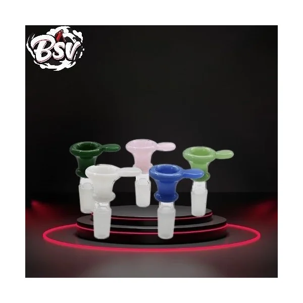 Hand Holding Color Glass 14mm Bowls