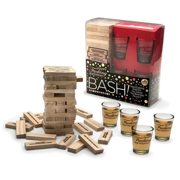 Happy Fucking Birthday Bash Drinking Game by Little Genie