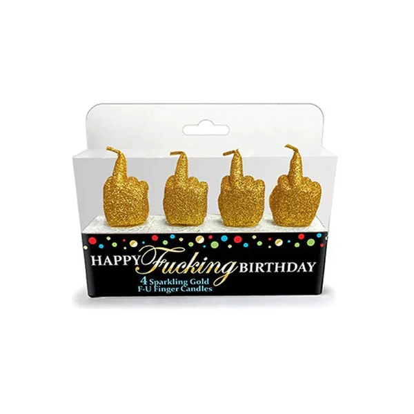 Happy Fucking Birthday Candles by Little Geenie