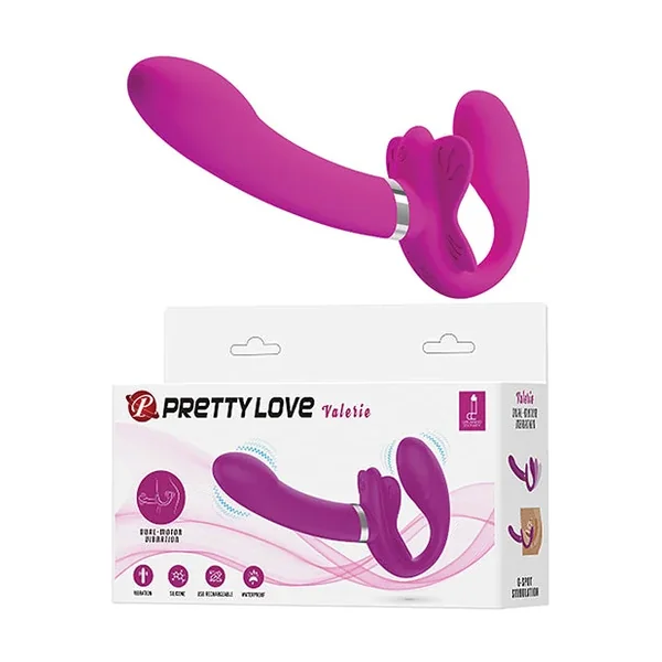 Hella Raw Pretty Love Valerie Strapless Strap On – Fuchsia