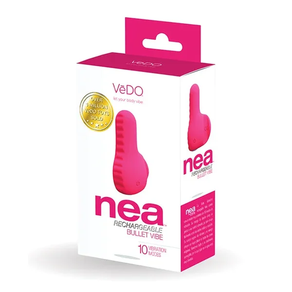 Hella Raw Vedo Nea Rechargeable Finger Vibe Foxy Pink