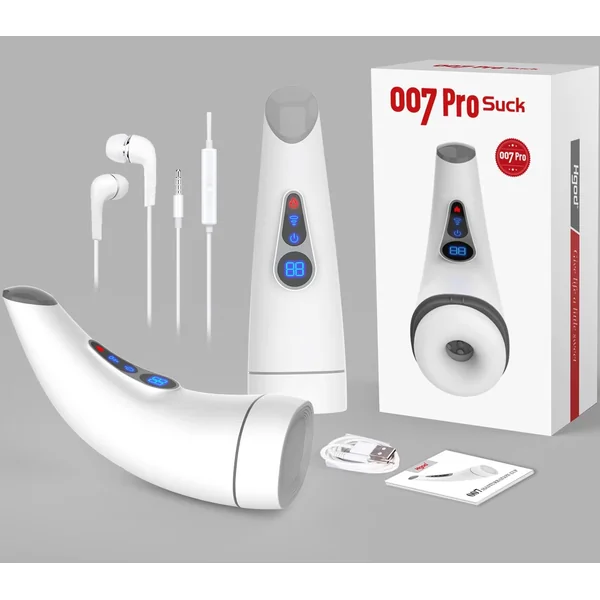 HGOD 007 Pro Suck Heating Male Masturbation cup LCD display