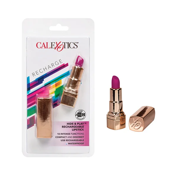 Hide & Play Rechargeable Lipstick - Purple