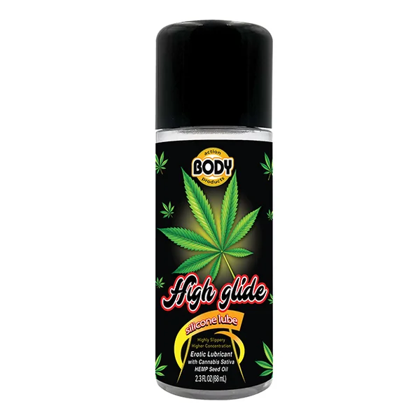 HIGH GLIDE EROTIC LUBRICANT 2.3 OZ BOTTLE
