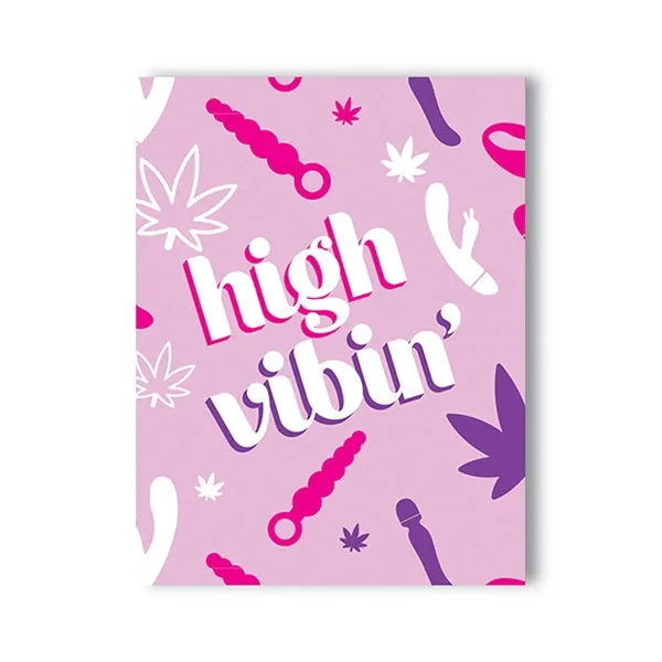 High Vibin’ 420 Greeting Card