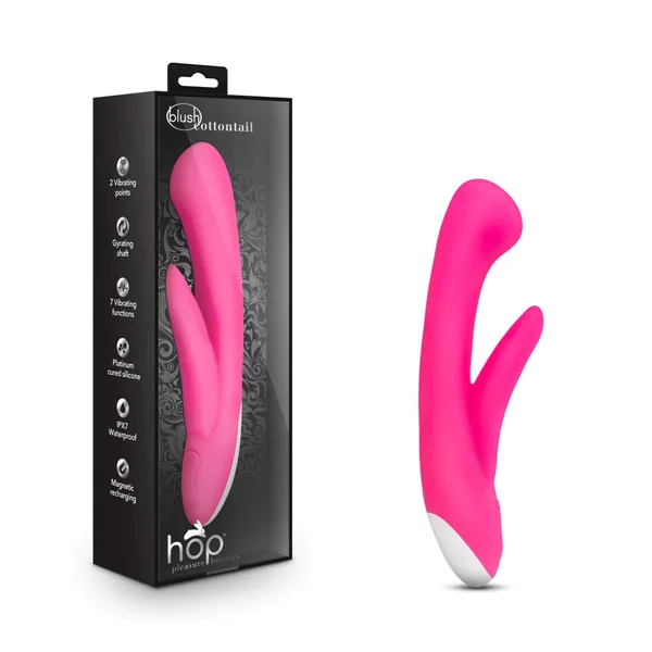 Hop Cottontail Plus Vibrator by Blush Novelties