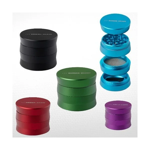 Human Grade Aluminum 4pc Grinder Model 2A 2.5in Green
