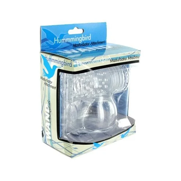 Hummmingbird Masturbator Attachment - Clear