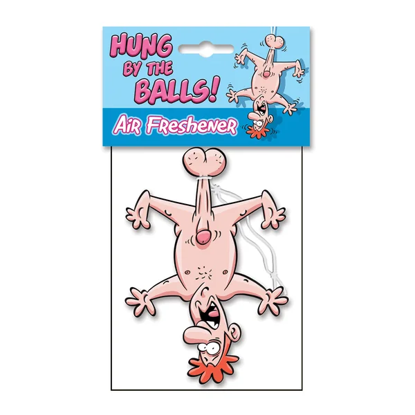 HUNG BY THE BALLS AIR FRESHNER