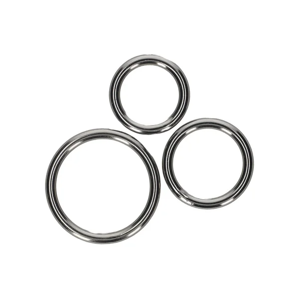 Hung Steel 3-Ring Set