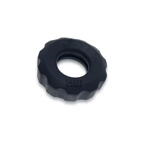 Hunkyjunk SuperHuj 3-Pack Cock Rings, Tar Ice