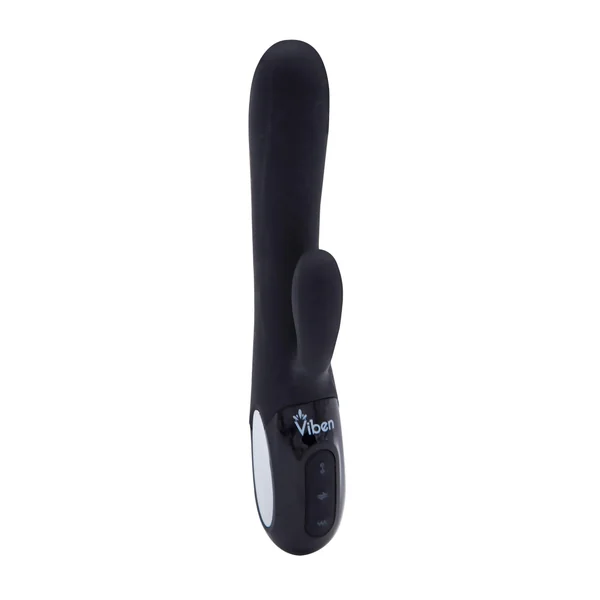 Hypnotic - Black - Thrusting Rabbit With Swinging Clitoral Stimulator