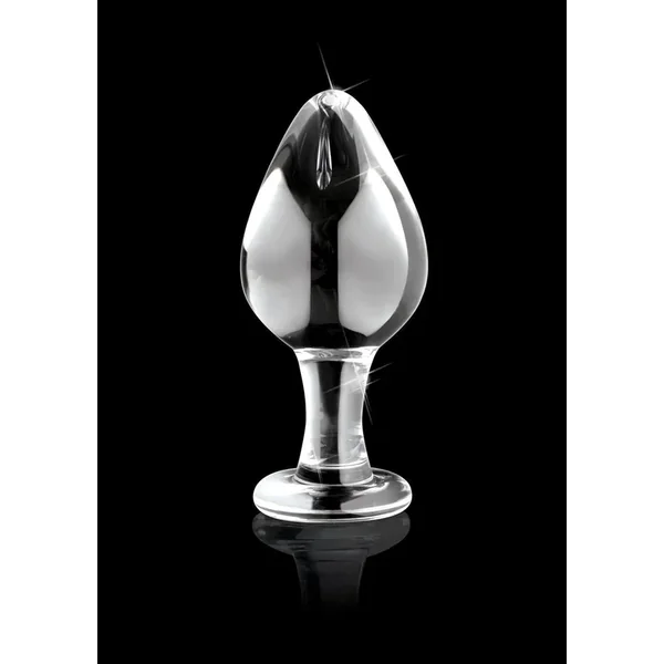 Icicles No. 25 Glass Anal Plug – Clear