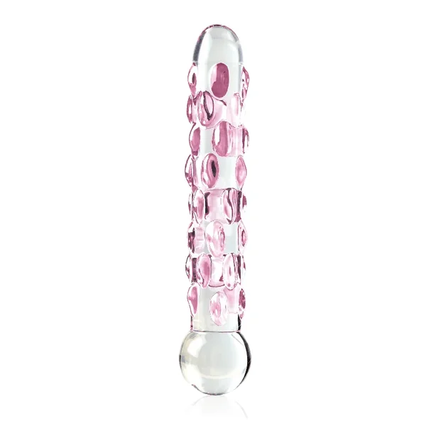 Icicles No. 7 Pink Glass Dildo | Pipedream