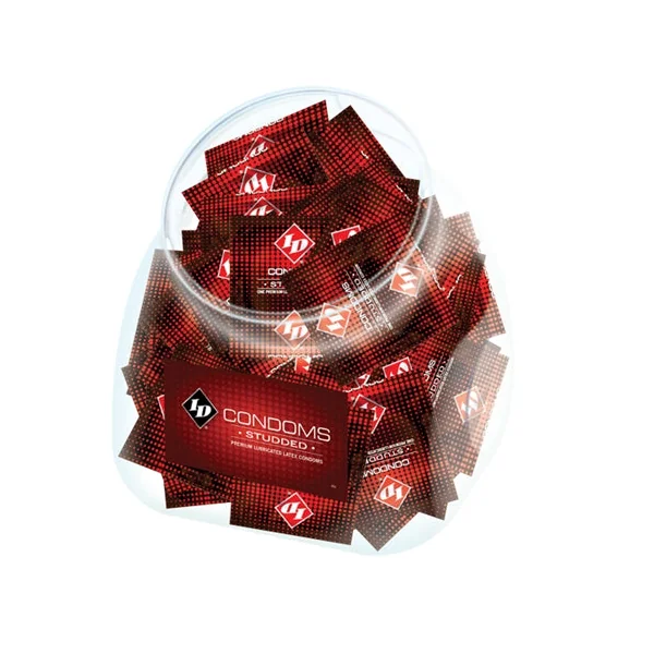 ID Condoms - Studded - 144 Piece Jar