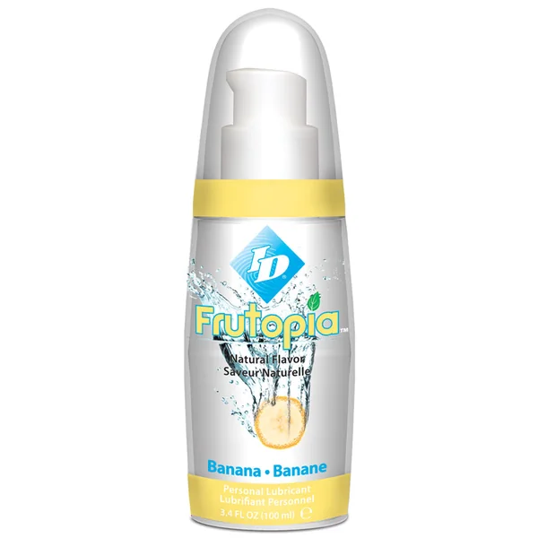 ID Frutopia Flavored Water-Based Lubricant - Banana 3.4oz