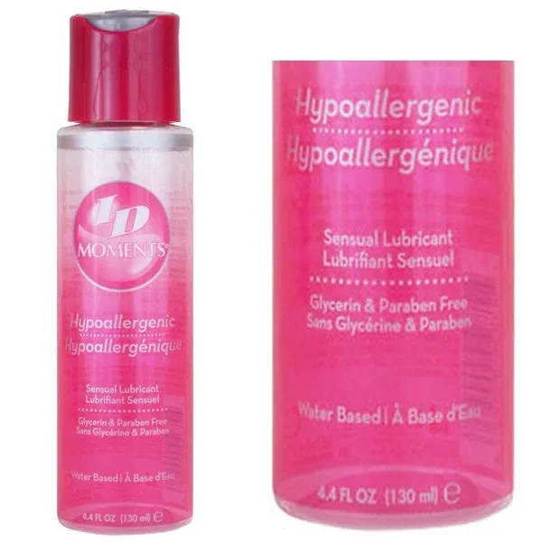 ID Moments Hypoallergenic Water Based Sensual Lube 4.4 Ounce