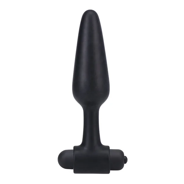 In A Bag 5" Vibrating Butt Plug - Black