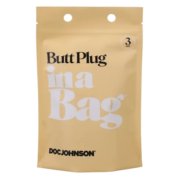 IN A BAG BUTT PLUG 3 BLACK “