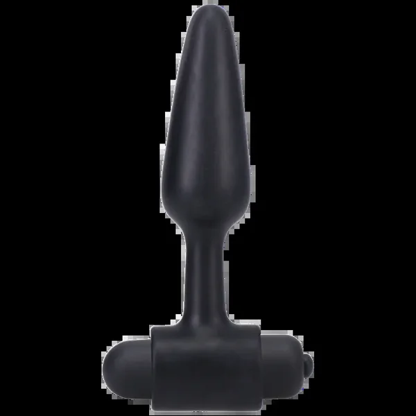 IN A BAG – Vibrating Butt Plug In A Bag – 4″ Black