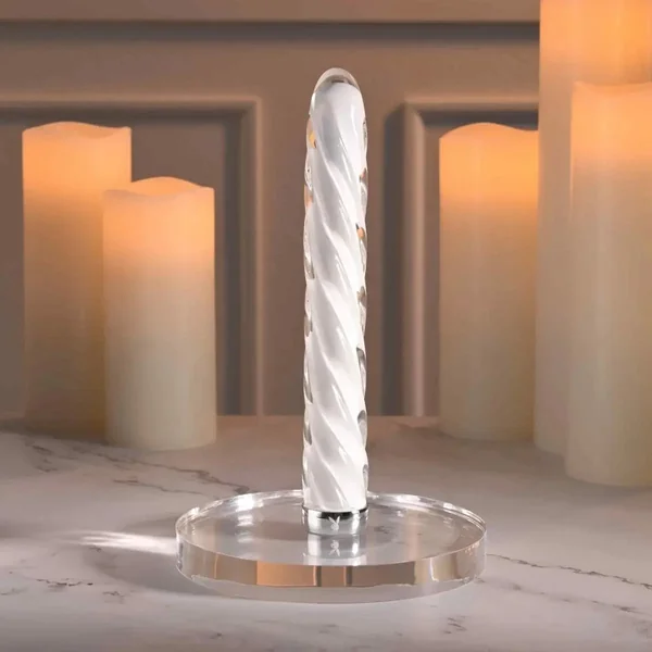 In A Twist Glass Vibrator
