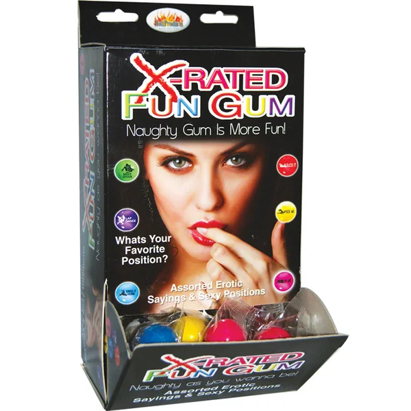 Individually Wrapped X-Rated Fun Gum Balls