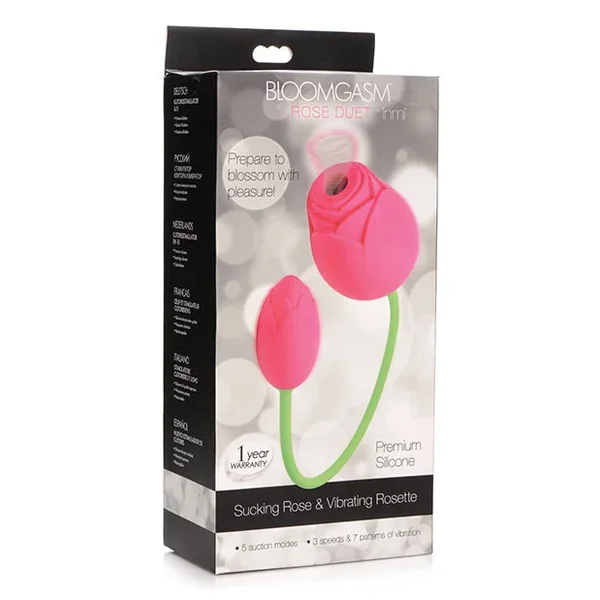 Inmi Bloomgasm 5X Suction Rose Duet – Pink
