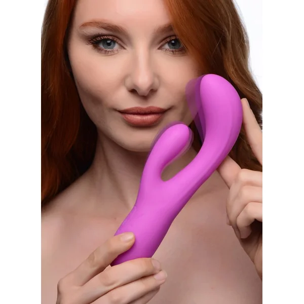 INMI COME HITHER PRO MOVING HEAD SILICONE RABBIT VIBRATOR