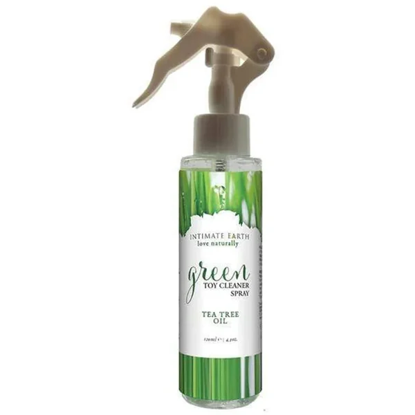 Intimate Earch Green Toy Cleaner Spray Tea Tree Oil Spray 4.2 Ounce