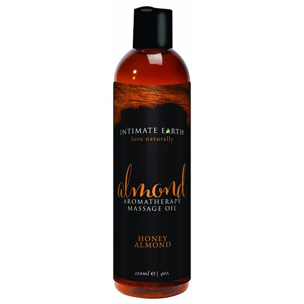 INTIMATE EARTH ALMOND MASSAGE OIL 4OZ