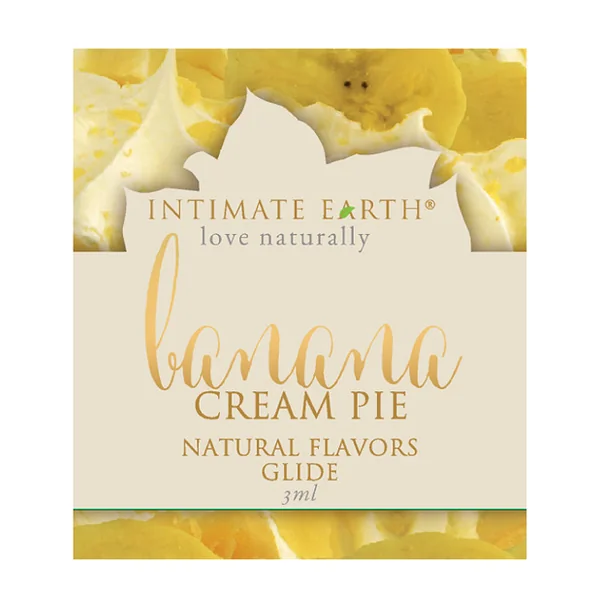 INTIMATE EARTH BANANA CREAM PIE GLIDE FOIL PACK 3ml (EACHES)