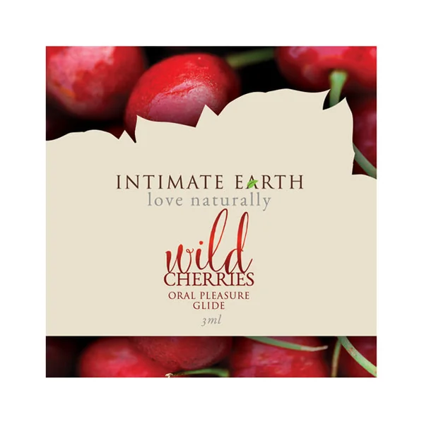 Intimate Earth Lubricant Wild Cherries - Foil
