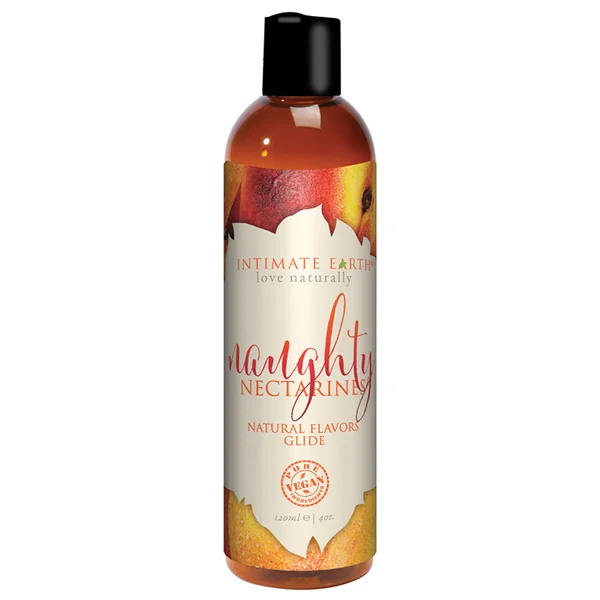 Intimate Earth Oral Pleasure Glide - Naughty Nectarines 4oz