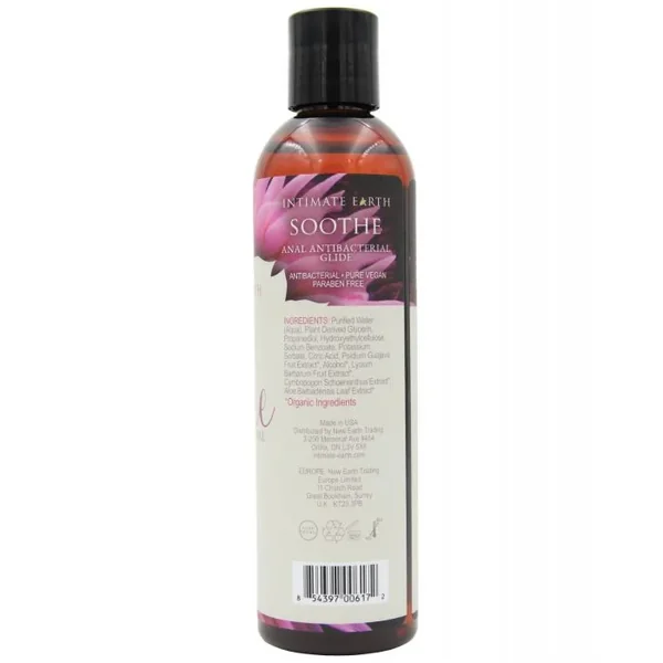 Intimate Earth Soothe Anti-Bacterial Anal Lubricant – 240 ml