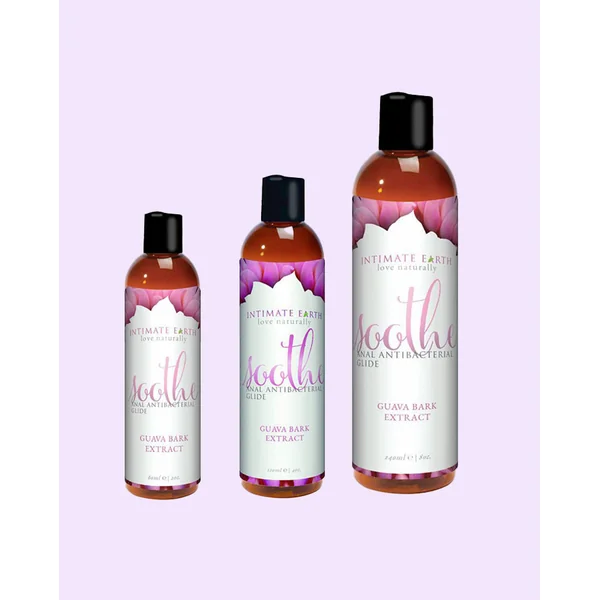 Intimate Earth Soothe - Water-Based Anal Antibacterial Lube