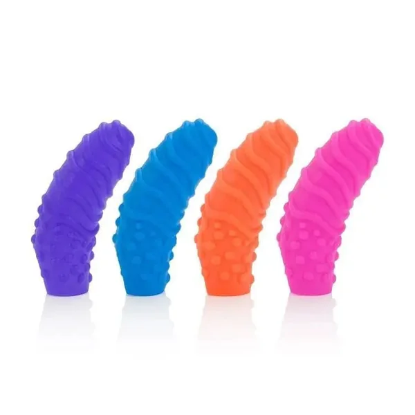 Intimate Play™ Silicone Finger Swirls 4-Pack