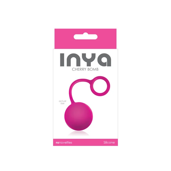Inya Cherry Bomb Weighted Kegel Balls by NS Novelties