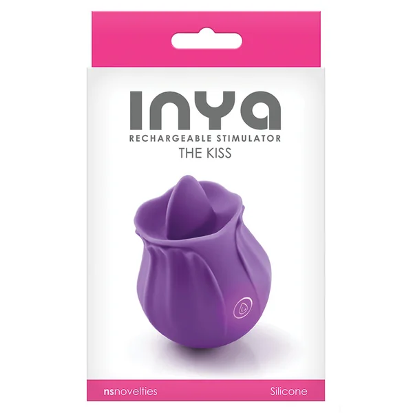INYA The Kiss Rechargeable Stimulator - Purple