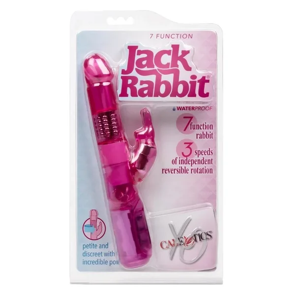 Jack Rabbit 7 Function Beaded Rabbit Vibrator – Pink