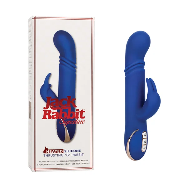 JACK RABBIT SIGNATURE HEATED SILICONE THRUSTING G RABBIT