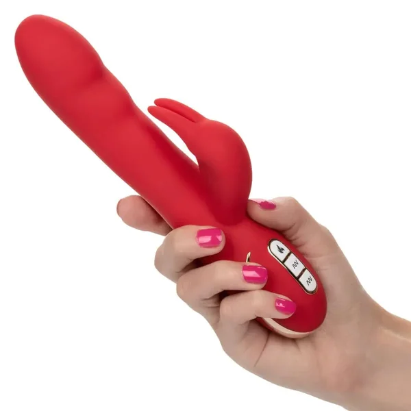 Jack Rabbit® Signature Heated Silicone Ultra-Soft Rabbit Vibrator