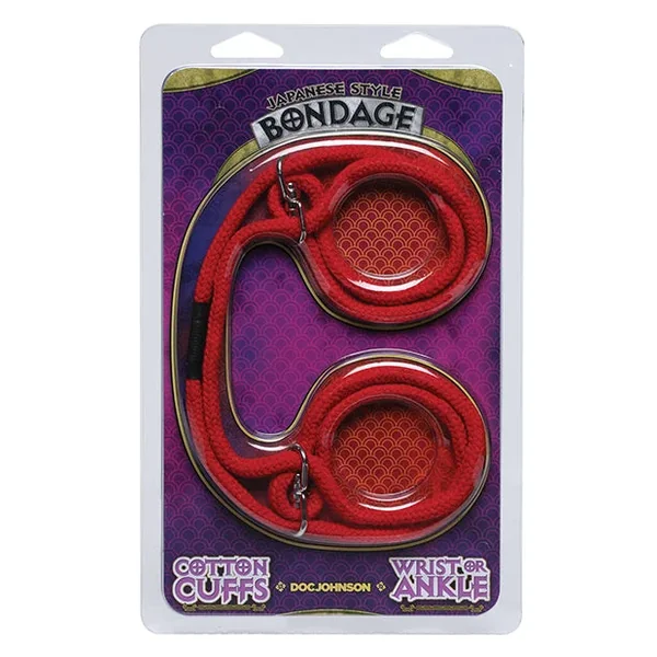 Japanese Style Bondage Wrist Or Ankle Cotton Rope