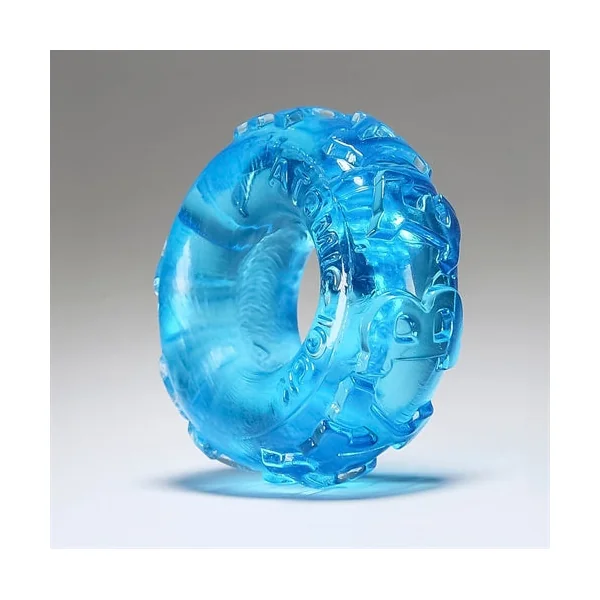 Jelly Bean Cockring Atomic Jock - Ice Blue